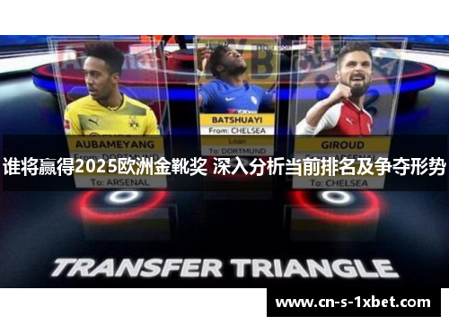 谁将赢得2025欧洲金靴奖 深入分析当前排名及争夺形势 谁将赢得2025欧洲金靴奖 深入分析当前排名及争夺形势